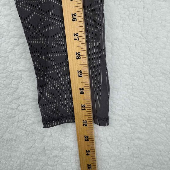 Sweaty Betty Gray High Waisted Abstract Leggings Size Small Compression Slimming - Picture 4 of 8